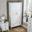 Alexandrina 1 or 2 Door Wardrobe with Hanging Rail White-1990948439