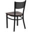 Chaise de restaurant en métal Victoria-1002240378