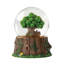Vitrine Enesco Disney, Winnie l'ourson, personnages autour de la cabane dans un arbre 5,25 pouces