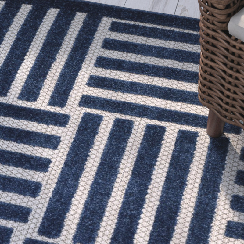 Tapis à carreaux Zaniyah Performance, Rectangle 3 pi 3 po x 5 pi 3 po