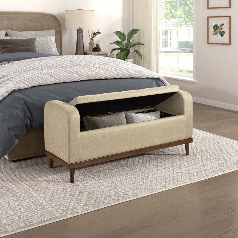 Meuble de rangement Mid-Century, Marron clair
