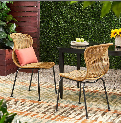 Chaise Boho (ensemble de 2)