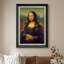 «The Mona Lisa» par Leonardo Da Vinci - Peinture sur toile à cadre unique-86450279