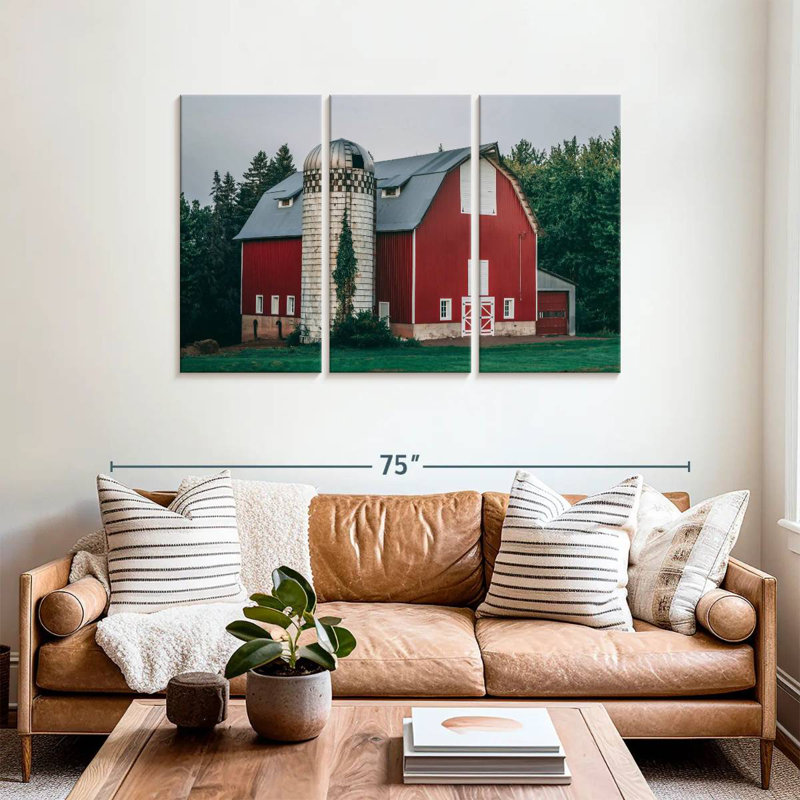Country Barn, H 36 po x l 57 po
