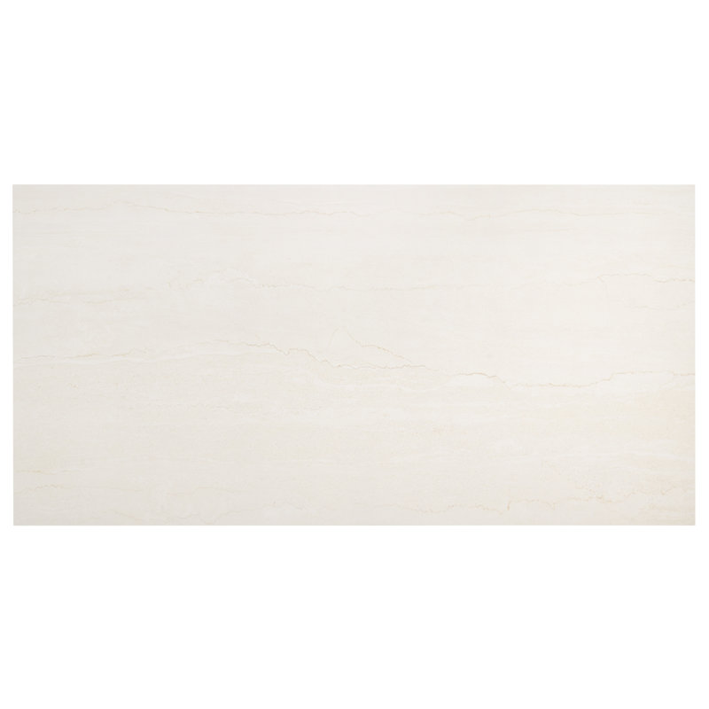 Treveso  23.62 In. X 47.24 In. Limestone Look Matte Porcelain Floor And Wall Tile (15.49 Sq. Ft. / Case), White