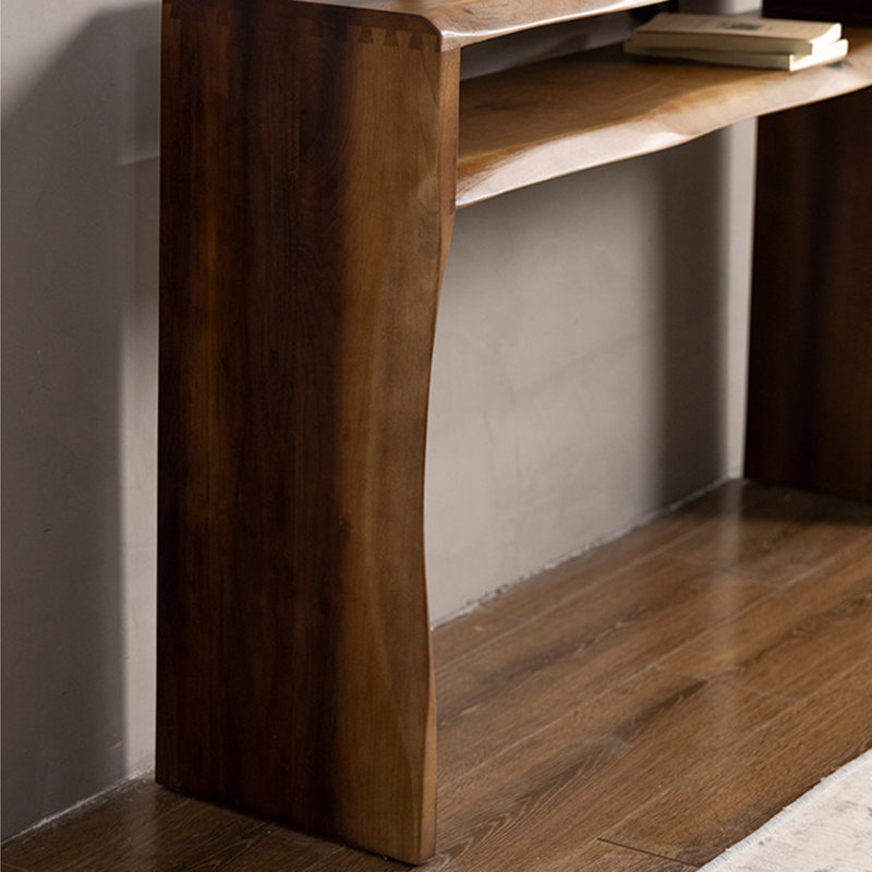 Console en bois massif de style moderne, H 29,5 po x l 47,2 po x P 11,8 po