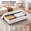 Banc de rangement avec repose-pieds l 46 po-558158474