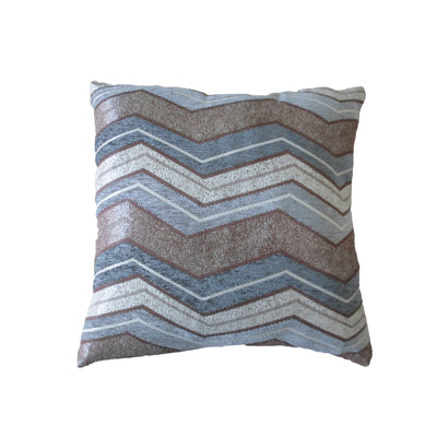 Chevron Chenille Pillow Cover