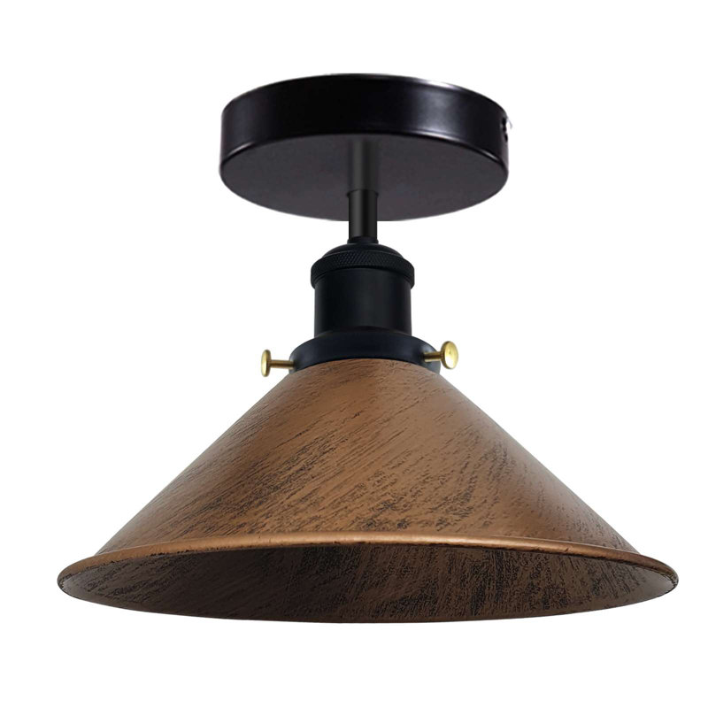 Conneautville Flush Mount, Brushed Copper