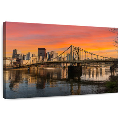 Nicci Urban Pittsburgh Sunset Skyline