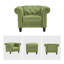 Fauteuil Chesterfield de 42,52 po Fynlie-2078783570