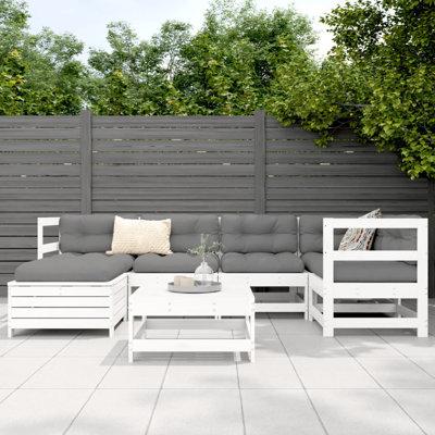 62cm Wide Patio Sofa with Cushions