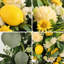 Ornement 19,7 "Summer Lemon Sunflower Eucalyptus