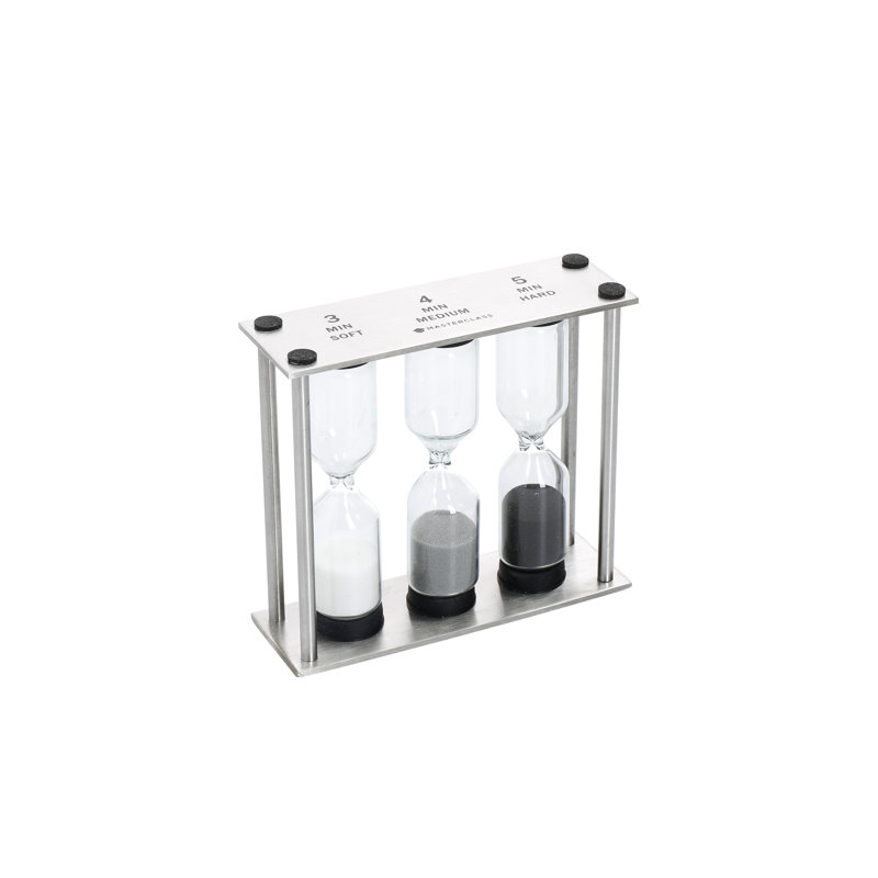 MasterClass Professional Stainless Steel Triple Sand Timer