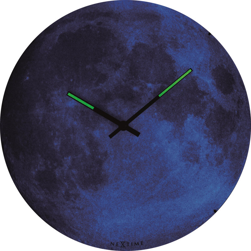 Horloge murale 13,8 po moon dome