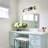 3-light Globe Glass Vanity Light