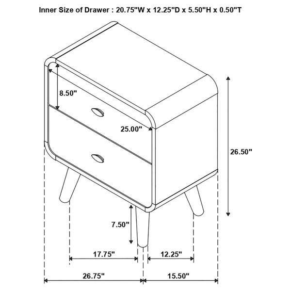 Dimensions du produit