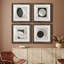 Moderniste Neutre I - ensemble de 4 impressions sur toile encadrées-1470689792-1470689793