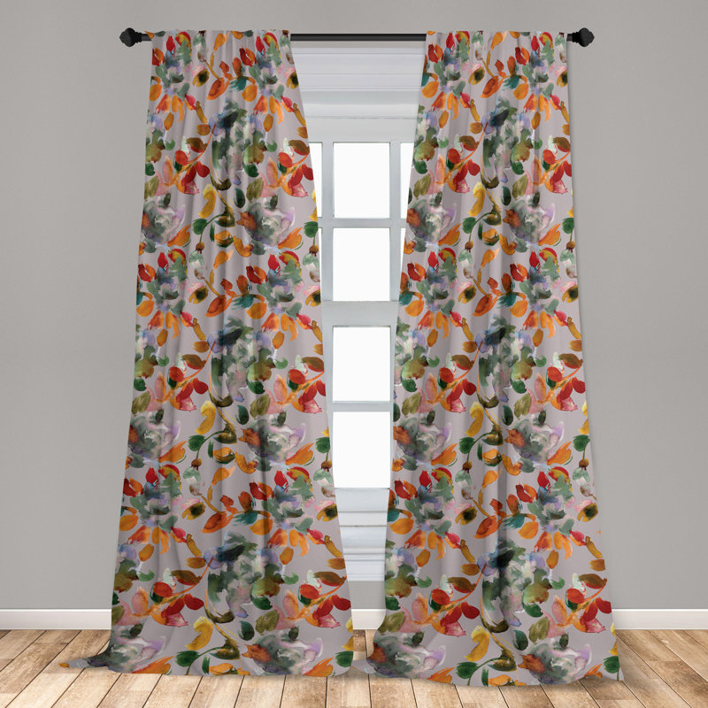 Semi Sheer Curtain Pair