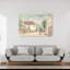 La rue De Lhermitage, Pontoise, 1873-75 Impression d'art mural d'architecture contemporaine abstraite-592319965