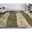 Tapis vert noué à la main de haute qualité