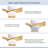 48'' Flush Mount Ceiling Fan 3 Carved Solid Wood Blades 6-Speed Noiseless Reversible DC Motor Indoor With Dimmable Light Kit And Remote, Wood Grain and White-1745857660-1724000498-1724000499