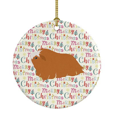 2.8'' Ceramic Animals Hanging Figurine Ornament
