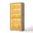 65" 5-Tier Office Storage Cabinet, Glass Display Cabinet With Three-Color Led Strip And Sensor-269917141