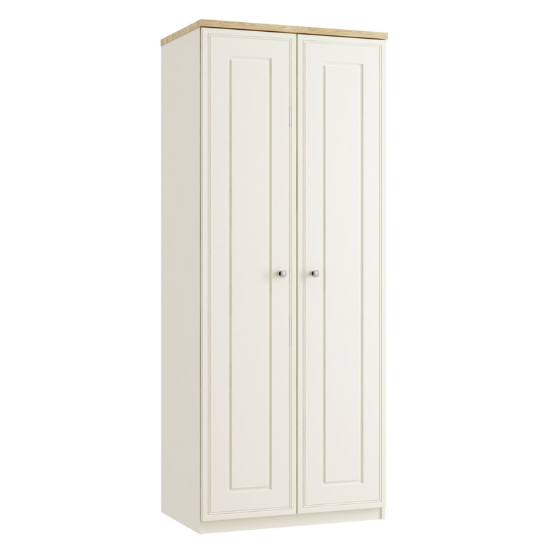 Verwood 2 Door Manufactured Wood Wardrobe