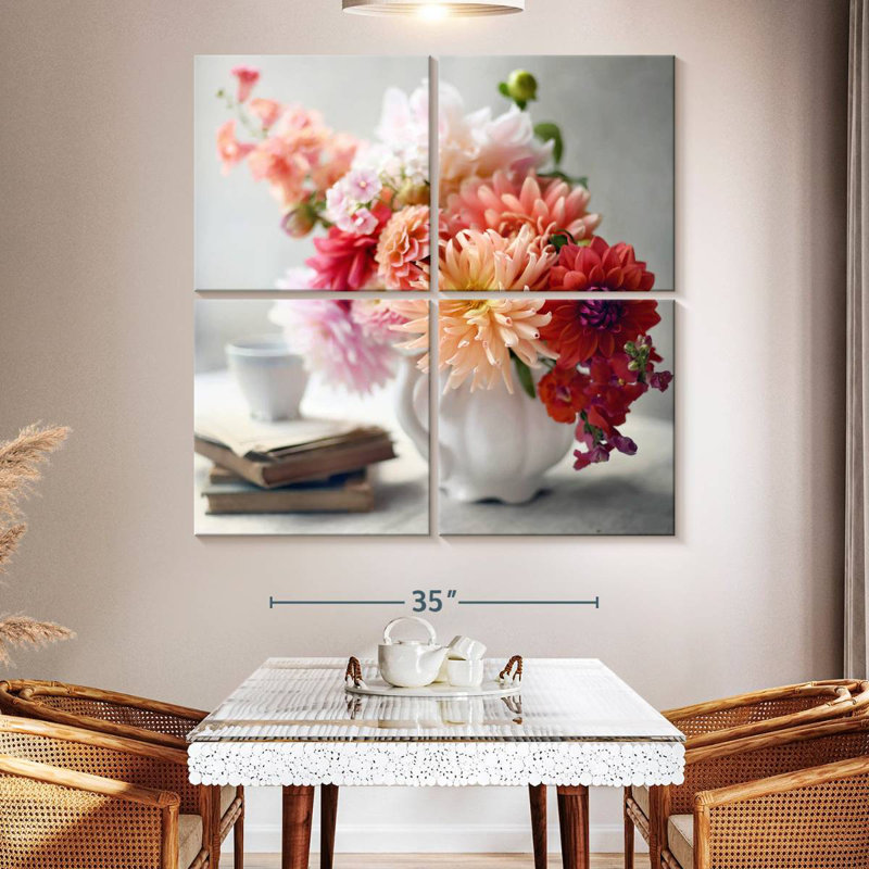 Harnek Afternoon Tea Floral, 50" H x 50" W