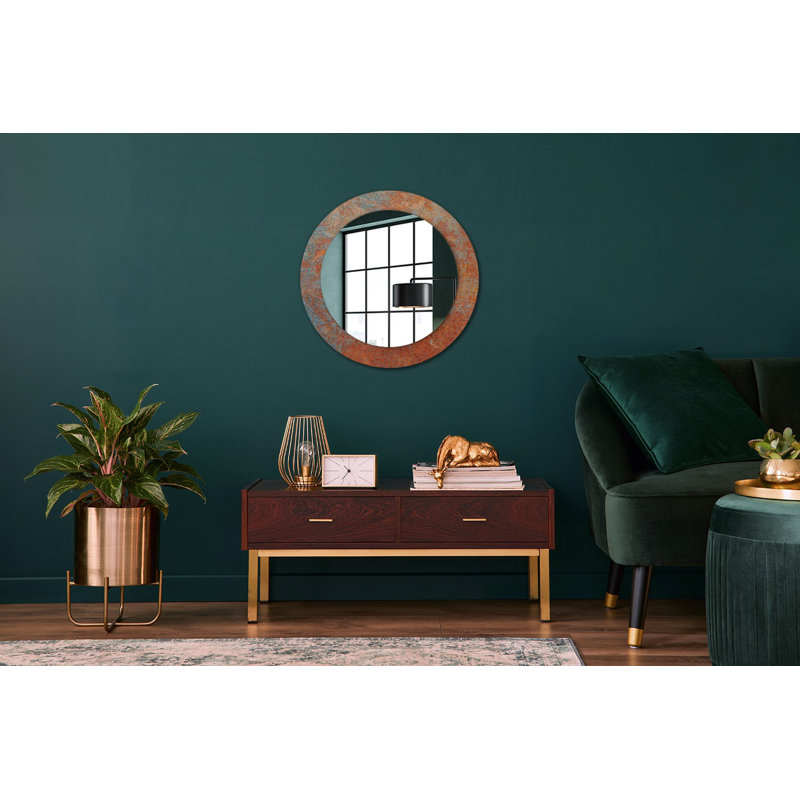 Huldar Glass Flat Wall Mirror