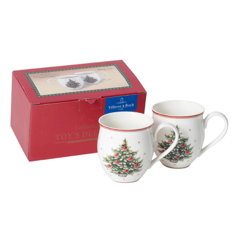 Toys Delight Villeroy and Boch Set of Two Coffee Mugs
