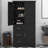 Tall Storage Cabinet, Modern Freestanding Pantry With 3 Doors, 3 Storage Drawers, Cabinet With Adjustable Shelf For Bathroom, Office-1632340857