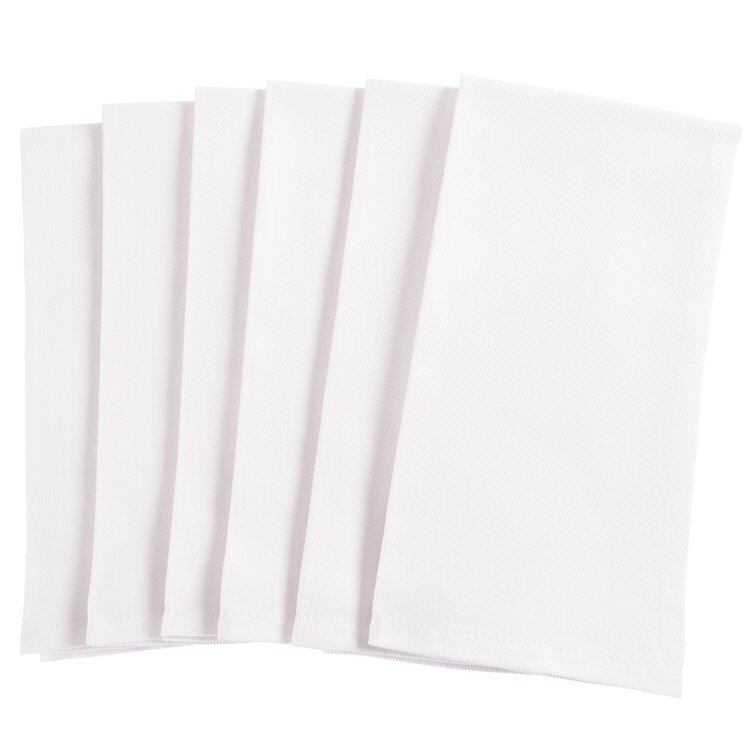 Kaf Home Chateau Easy-care Cloth Dinner Napkins - Set Of 12