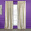 Blackout Thermal with Liner Extra Long & Extra Wide Shiny Velvet Decorative Curtain Panel-83539999-83540035