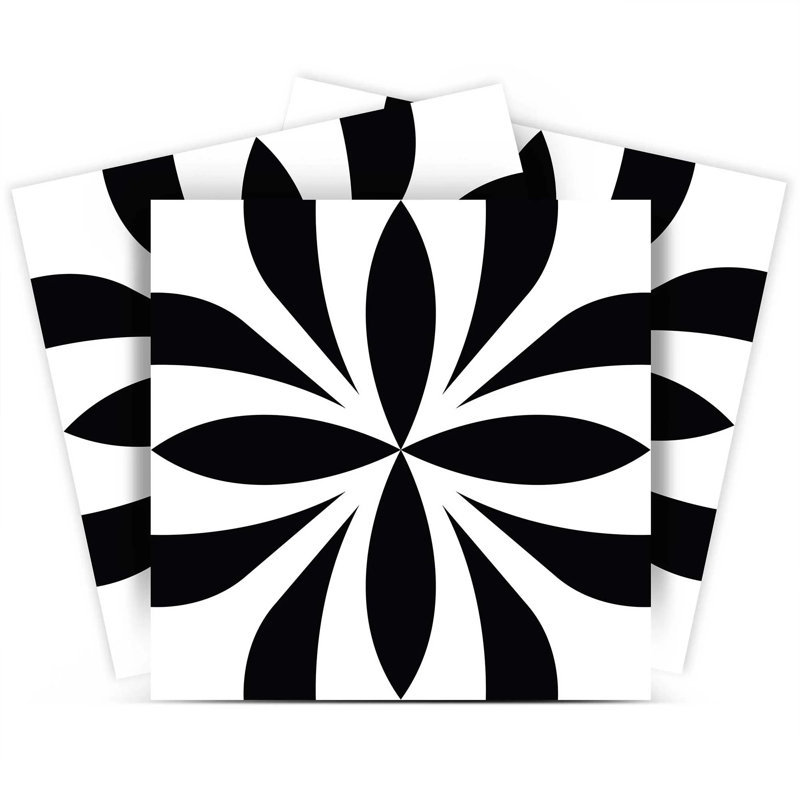Carreau de mosaïque en vinyle auto-adhésif l 12 po x L 12 po