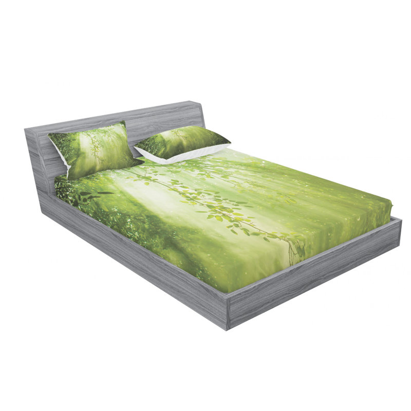 Microfiber Sheet Set, Full Sheet Set with Fitted Sheet