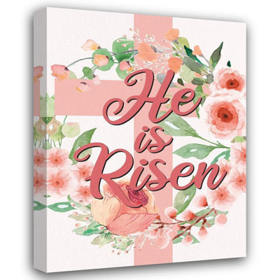 Art sur toile tendu Lark Manor ™ Allen, Kimberly, titré: He is Risen