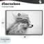 Giclée encadrée de renard Easy Breezy, design par Tina LeCour-2343153-2343155