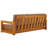 Melrose 76.55'' Teak Outdoor Sofa-900930706