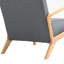 Fauteuil d'appoint Jyrin de 25,8 po de largeur Mid Century-1023829955