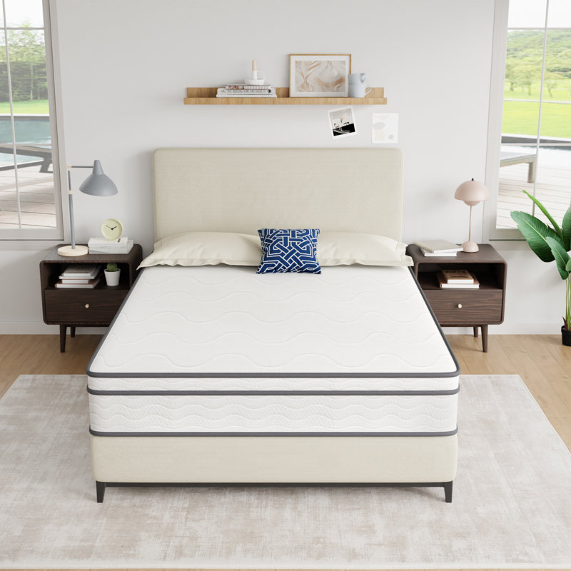 Scheinman FDW Firm Memory Foam Mattress, Full, High Profile (10”)
