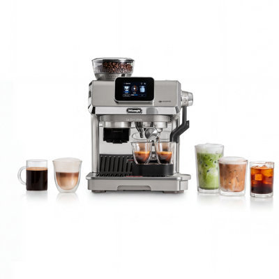 De'Longhi La Specialista Duo Espresso Machine with Touch Screen, Grinder, Cold Brew & Milk Frother