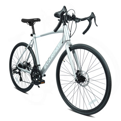 700Cx28 Road Bike, Lightweight Aluminum Frame, Disc Brakes, 16-Speed, Fast Acceleration, Suitable For Ideal For High-Intensity Riding