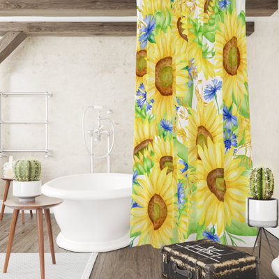Floral Shower Curtain
