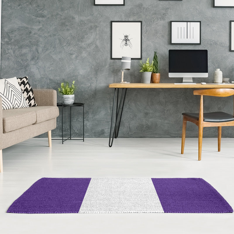 Chenille Indoor Rug, Rectangle 4' x 6'