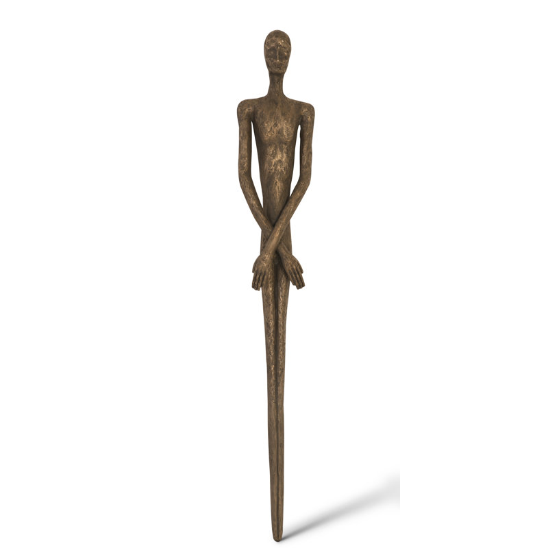 Lloyd Skinny Male Figural, Bronze