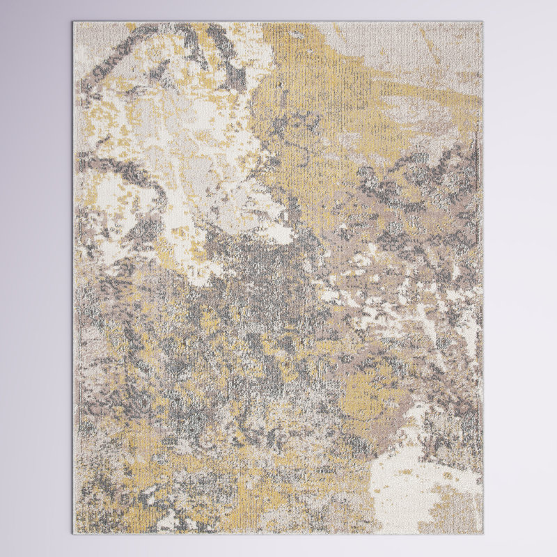 Madison Performance Abstract Rug, Rectangle 4' x 6'