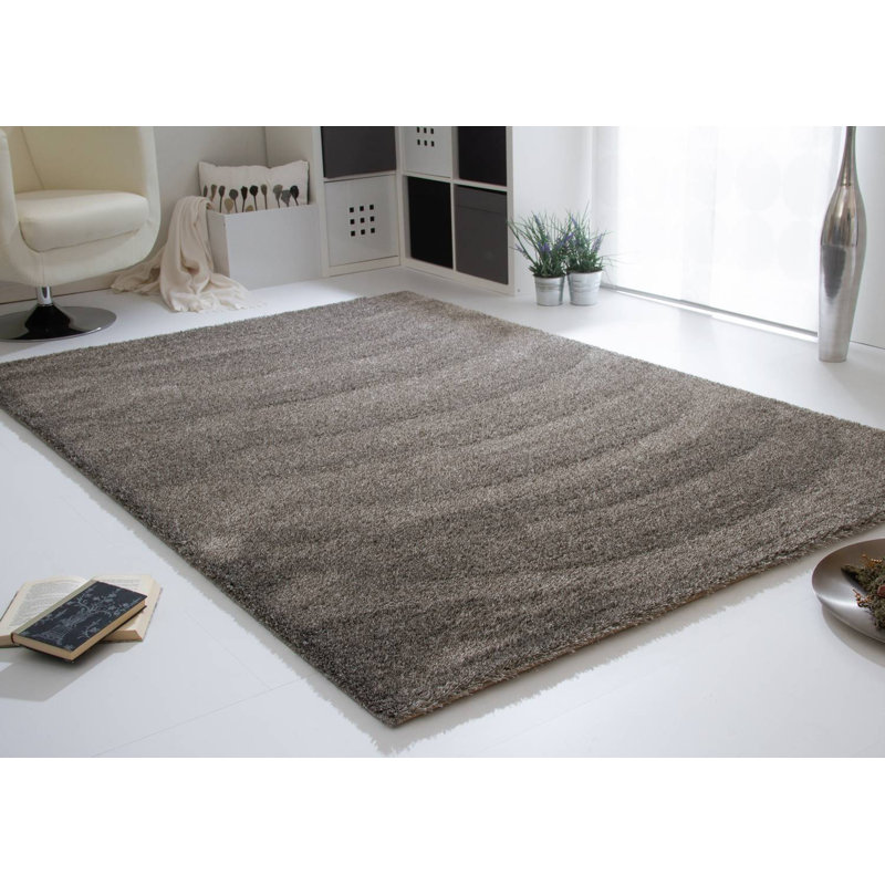 Bernadine Solid Colour Flatweave Area Rug, Rectangle 160 x 230cm