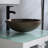 Sushma 24.8'' Single Bathroom Vanity with Glass Top-1107507951-1107507948